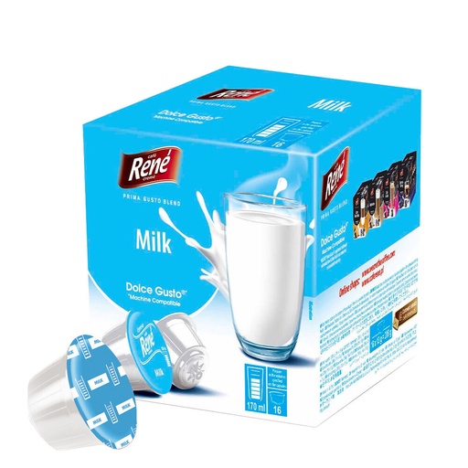 DolceGusto Rene Milk - 16 Capsules